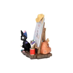Maison Ghibli Diorama Jiji Chevalet et calendrier - Kiki la petite sorcière