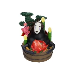 Maison Ghibli Diorama No Face Bassine d’or et bambous - Le Voyage de Chihiro