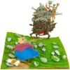 Maison Ghibli Diorama papier Château de Hauru & Sophie  - Le Château ambulant