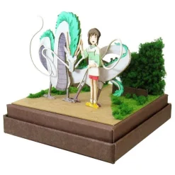 Maison Ghibli Diorama papier Haku dragon & Chihiro - Le Voyage de Chihiro