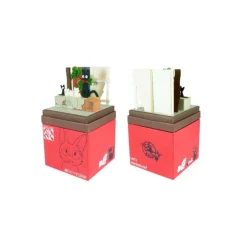 Maison Ghibli Diorama papier Jiji et chatons - Kiki la petite sorcière