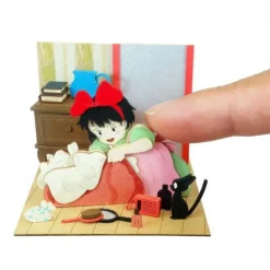 Maison Ghibli Diorama papier Kiki s’envole - Kiki la petite sorcière