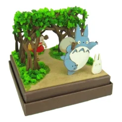 Maison Ghibli Diorama papier Mei & Totoro Tunnel secret - Mon Voisin Totoro