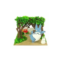 Maison Ghibli Diorama papier Mei & Totoro Tunnel secret - Mon Voisin Totoro