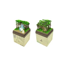Maison Ghibli Diorama papier Mei & Totoro Tunnel secret - Mon Voisin Totoro