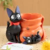 Maison Ghibli Diorama Planter Jiji et sacoche - Kiki la petite sorcière