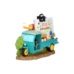 Maison Ghibli Diorama Triporteur Totoro et calendrier - Mon Voisin Totoro