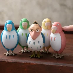 Maison Ghibli Figurine Bobble head Perruche Verte - Le Garçon et le Héron
