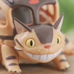 Maison Ghibli Figurine Chatbus à friction et Totoro à l’intérieur - Mon Voisin Toto