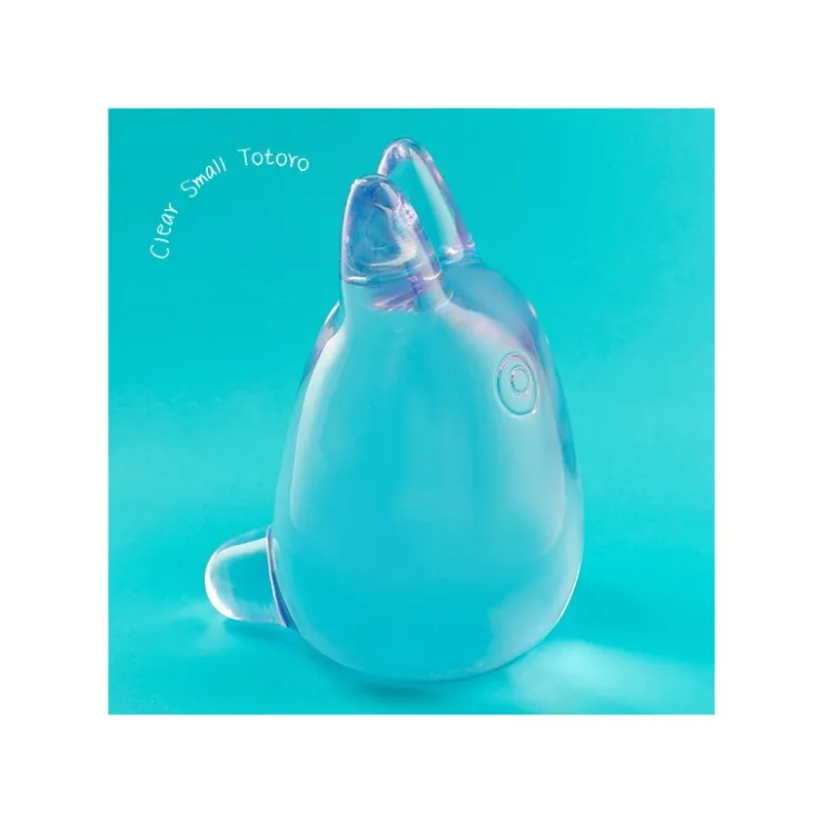 Maison Ghibli Figurine Cristal Pourpre Totoro Blanc - Mon Voisin Totoro