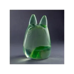 Maison Ghibli Figurine Cristal Vert Totoro Blanc - Mon Voisin Totoro