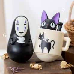 Maison Ghibli Figurine Culbuto No face Pause café - Le Voyage de Chihiro