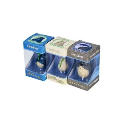 Maison Ghibli Figurine Culbuto Totoro Blanc avec feuille - Mon Voisin Totoro