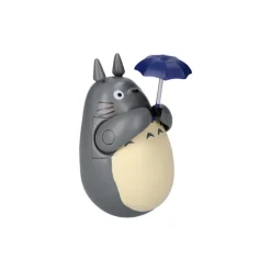 Maison Ghibli Figurine Culbuto Totoro Gris Parapluie - Mon Voisin Totoro