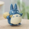 Maison Ghibli Figurine Totoro Bleu avec Gland à Friction - Mon Voisin Totoro