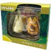 Maison Ghibli Figurines Culbuto Totoro Blanc & Chatbus - Mon Voisin Totoro