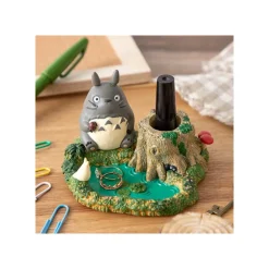 Maison Ghibli Figurines pot à crayon Totoro au bord de la marre - Mon Voisin Totoro