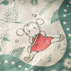 Maison Ghibli Grand mouchoir Mystérieuse rencontre 53x53 cm - Mon Voisin Totoro