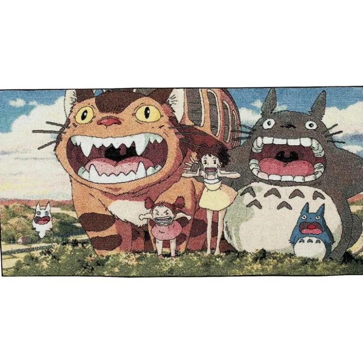 Maison Ghibli Grande Serviette Gosai Rugissement 60X120 cm - Mon Voisin Totoro