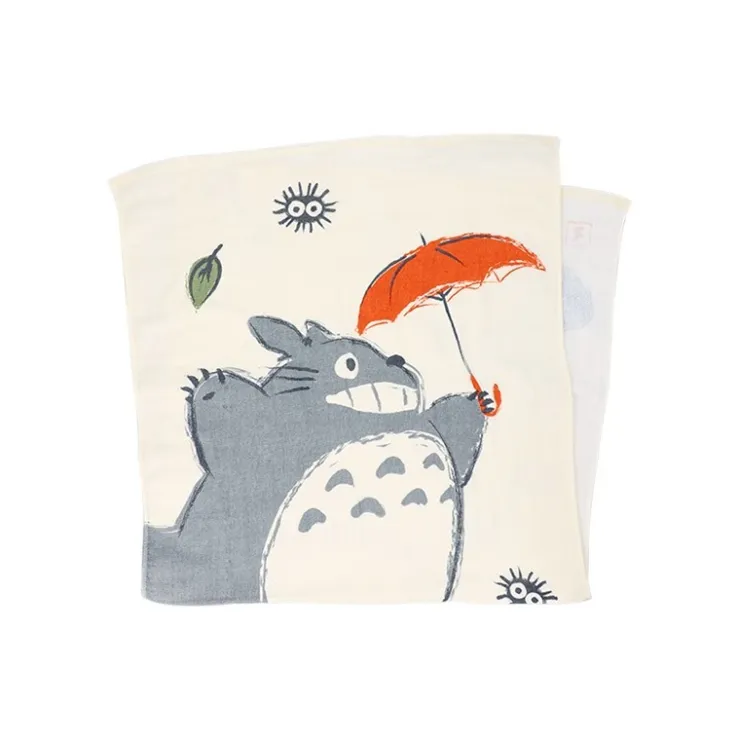 Maison Ghibli Grande Serviette Imabari Totoro Parapluie 60x120 cm - Mon Voisin Toto