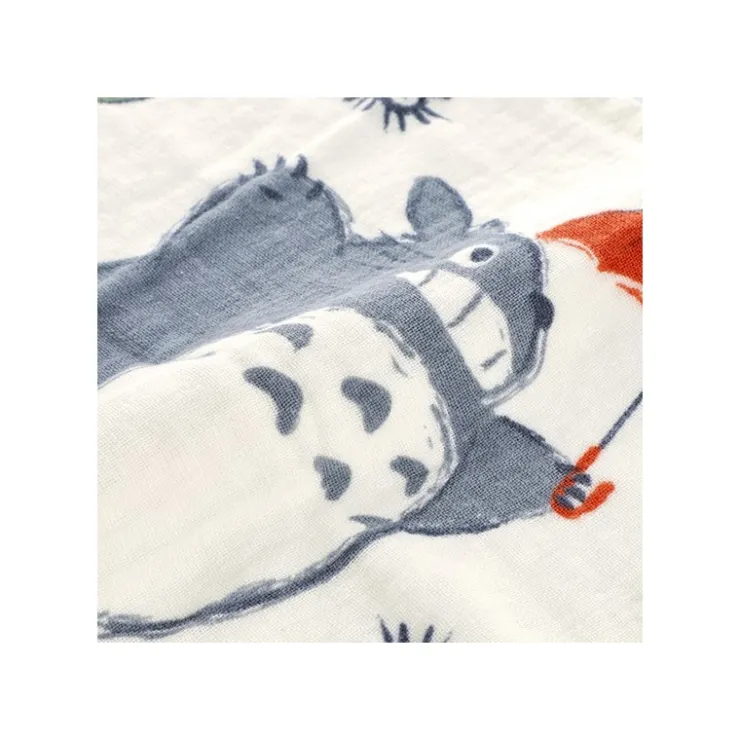Maison Ghibli Grande Serviette Imabari Totoro Parapluie 60x120 cm - Mon Voisin Toto