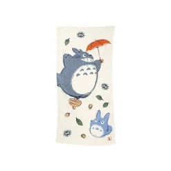 Maison Ghibli Grande Serviette Imabari Totoro Parapluie 60x120 cm - Mon Voisin Toto