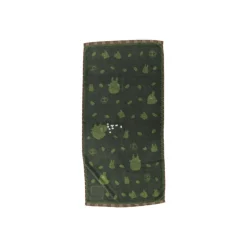 Maison Ghibli Grande serviette Vert Automne 60x120 cm - Mon Voisin Totoro