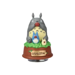 Maison Ghibli Grande Statue Musicale Totoro joue de l’ocarina - Mon Voisin Totoro