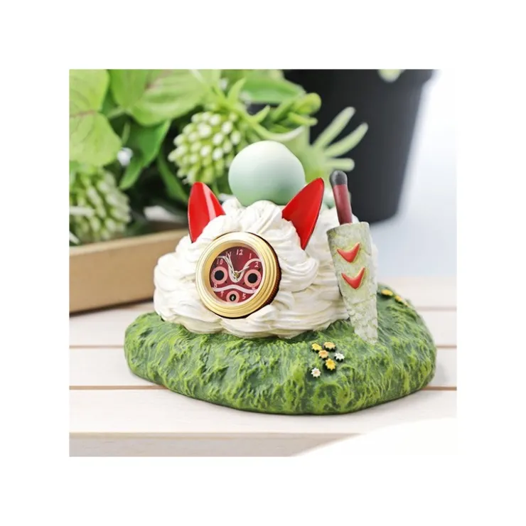 Maison Ghibli Horloge Kodama et Masque - Princesse Mononoké