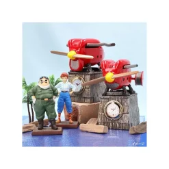 Maison Ghibli Horloge Marco Hydravion Version Initiales - Porco Rosso