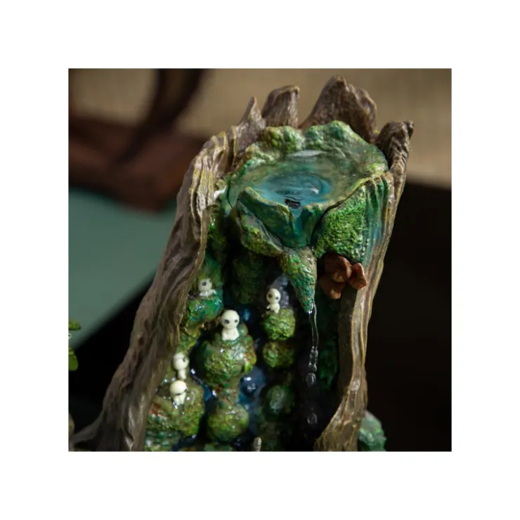Maison Ghibli Jardin d’eau Bonsai Forêt mystérieuse - Princesse Mononoké