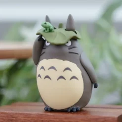 Maison Ghibli Kumukumu 3D Puzzle Totoro Gris avec feuille - Mon Voisin Totoro