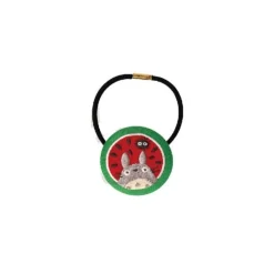 Maison Ghibli Élastique à Cheveux Brodé Pastèque - Mon Voisin Totoro