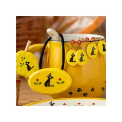 Maison Ghibli Élastique à cheveux fantaisie jaune Jiji - Kiki la petite sorcière