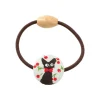 Maison Ghibli Élastique à Cheveux Jiji Cerise - Kiki la petite sorcière
