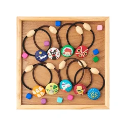 Maison Ghibli Élastique à Cheveux Jiji Cerise - Kiki la petite sorcière