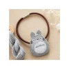 Maison Ghibli Élastique Broderie Totoro Gris - Mon Voisin Totoro