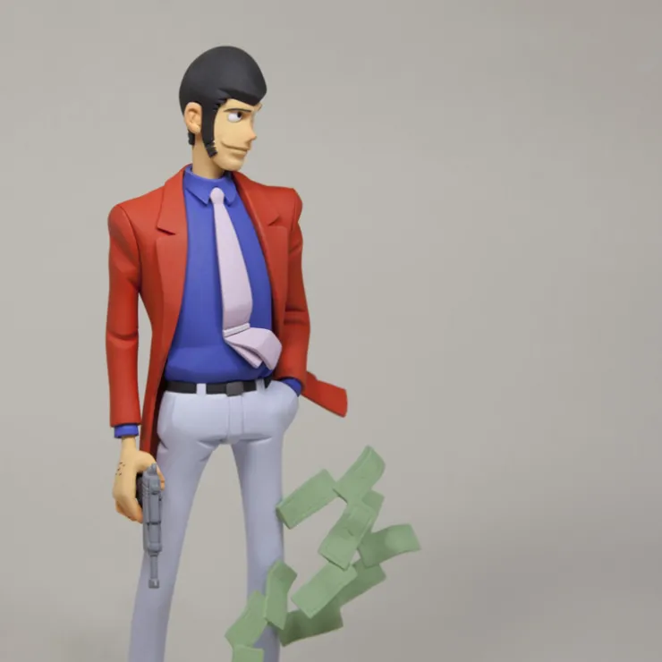 Maison Ghibli Lupin the Third (Part II) statue