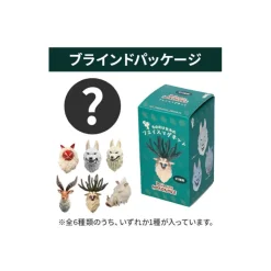 Maison Ghibli Magnet Personnage 3D à collectionner - Princesse Mononoké