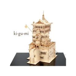 Maison Ghibli Maquette en bois Kigumi Aburaya - Le Voyage de Chihiro