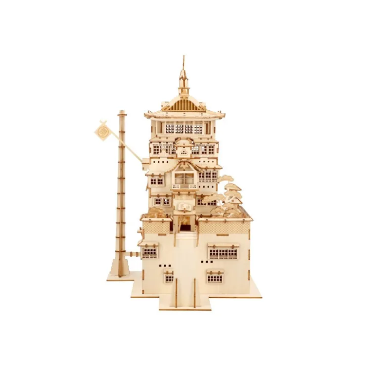 Maison Ghibli Maquette en bois Kigumi Aburaya - Le Voyage de Chihiro