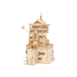 Maison Ghibli Maquette en bois Kigumi Aburaya - Le Voyage de Chihiro