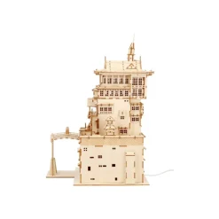 Maison Ghibli Maquette en bois Kigumi Aburaya - Le Voyage de Chihiro