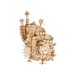 Maison Ghibli Maquette en Bois Kigumi Château Ambulant - Le Château ambulant