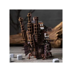 Maison Ghibli Maquette en bois Kigumi Château de Hauru - Le Château ambulant