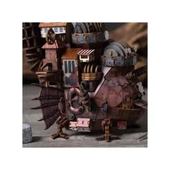 Maison Ghibli Maquette en bois Kigumi Château de Hauru - Le Château ambulant