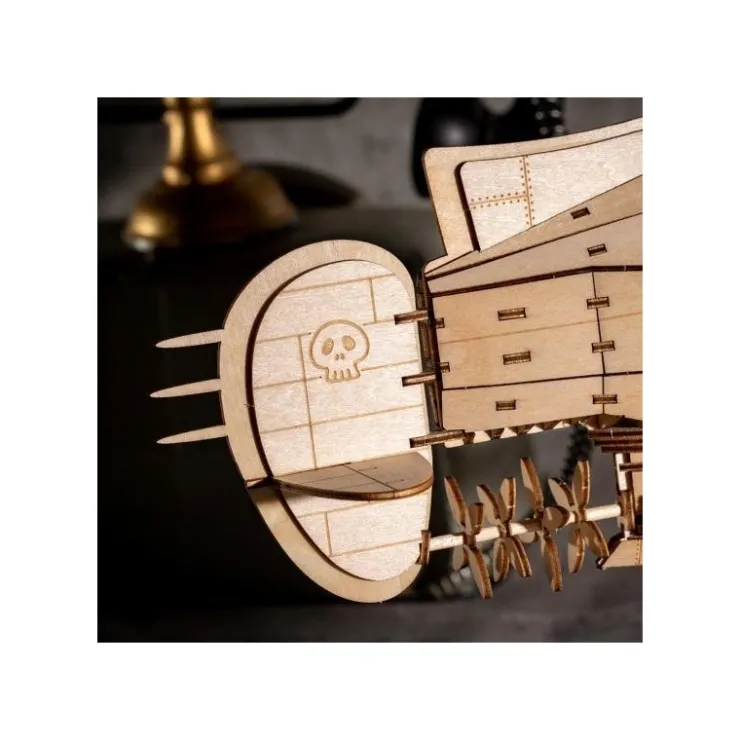 Maison Ghibli Maquette en bois Kigumi Tiger Moth - Le Château dans le ciel