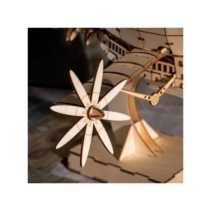 Maison Ghibli Maquette en bois Kigumi Tiger Moth - Le Château dans le ciel