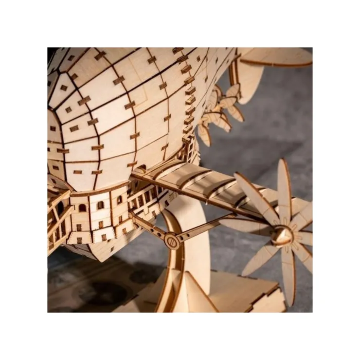 Maison Ghibli Maquette en bois Kigumi Tiger Moth - Le Château dans le ciel