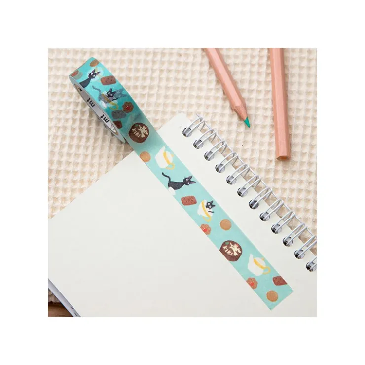 Maison Ghibli Masking Tape Break Time Cookies - Kiki la petite sorcière
